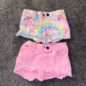 2 pairs of toddler shorts